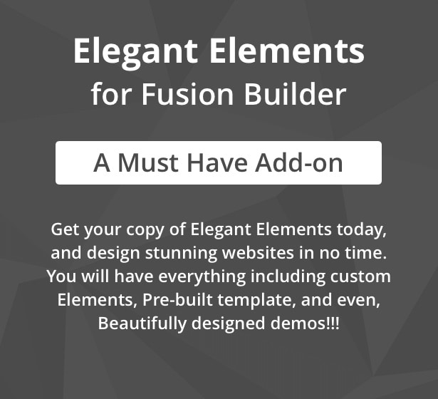Pestañas elegantes para Fusion Builder y Avada - 1